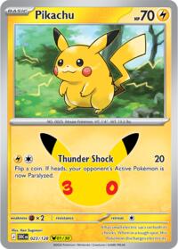 Pikachu - 23/128 - Holofoil - NM - Pikachu Rare - 30th Celebration