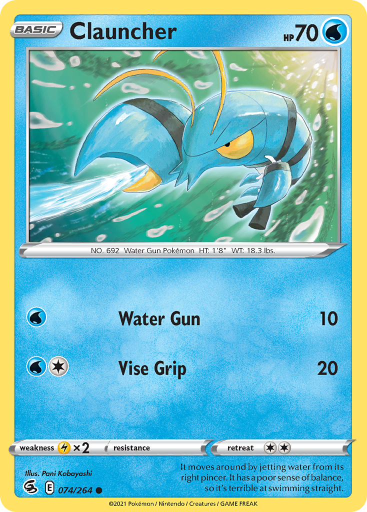 Clauncher - 74/264 - Normal - NM - Common - Fusion Strike