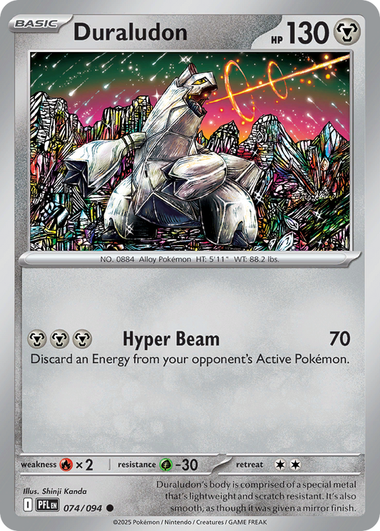 Duraludon - 74/94 - Normal - NM - Common - Phantasmal Flames