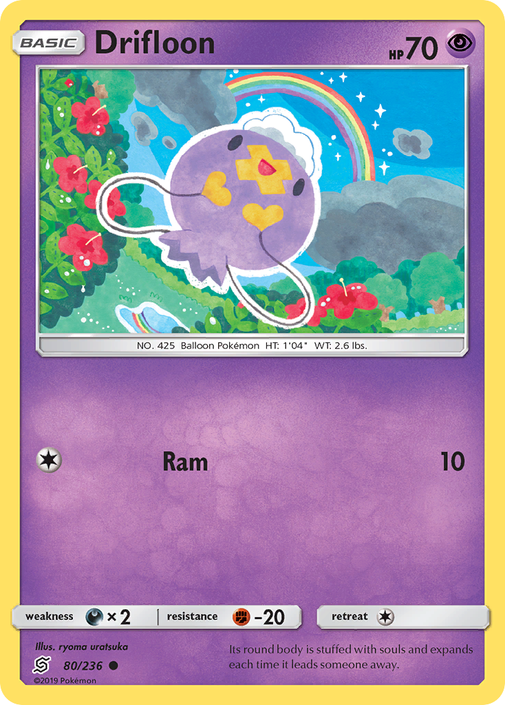 Drifloon - 80/236 - Normal - NM - Common - Unified Minds