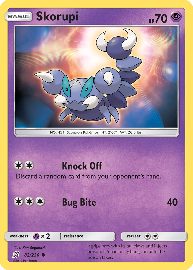 Skorupi - 82/236 - Normal - NM - Common - Unified Minds