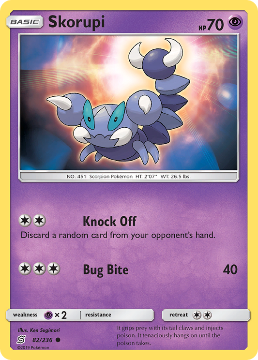 Skorupi - 82/236 - Normal - NM - Common - Unified Minds