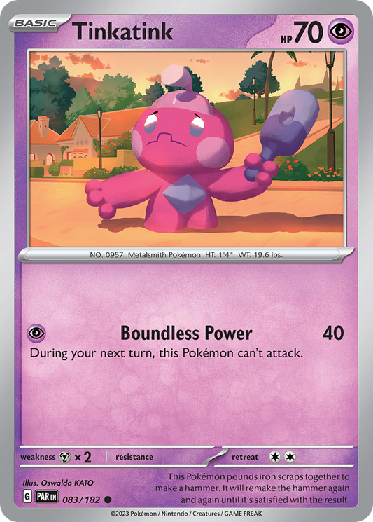 Tinkatink - 83/182 - Normal - NM - Common - Paradox Rift