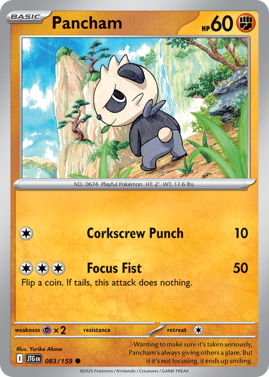 Pancham - 83/159 - Reverse Holofoil - NM - Common - Journey Together
