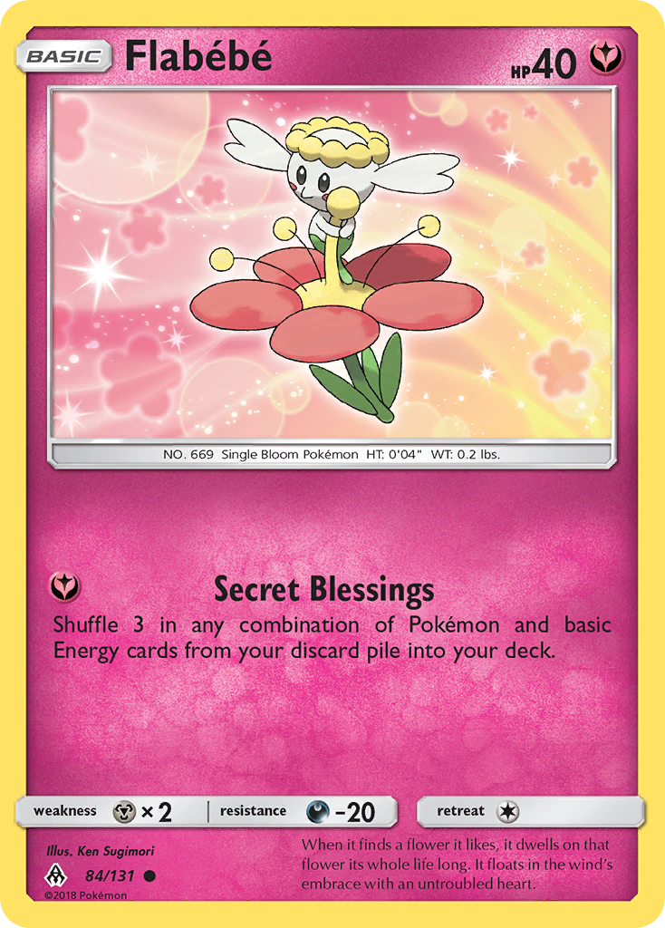Flabébé - 84/131 - Normal - NM - Common - Forbidden Light