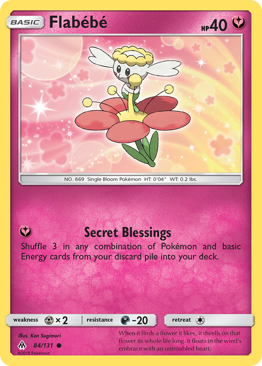 Flabébé - 84/131 - Normal - NM - Common - Forbidden Light