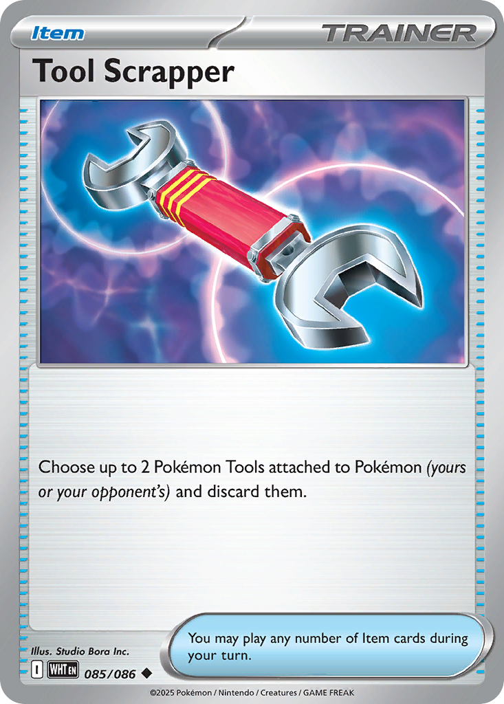 Tool Scrapper - 85/86 - Normal - NM - Uncommon - White Flare
