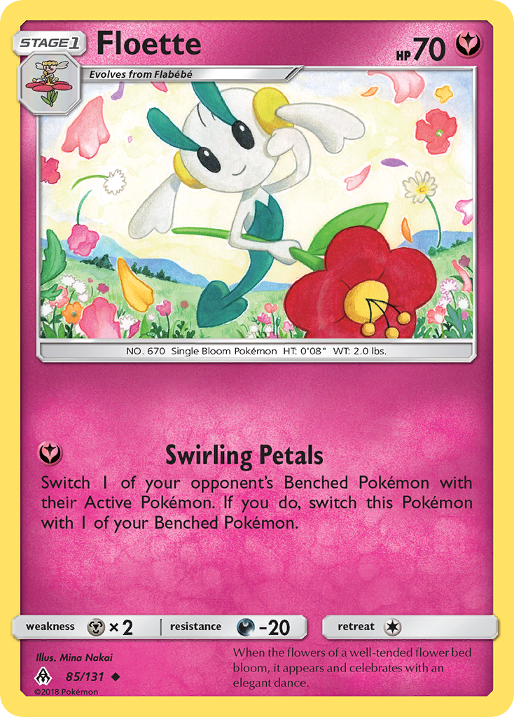 Floette - 85/131 - Normal - NM - Uncommon - Forbidden Light