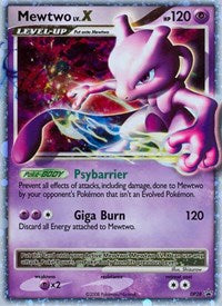 Mewtwo LVX DP28 - DP28 - Holofoil - MP - Promo - Diamond and Pearl Promos