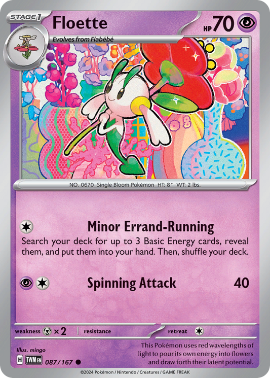 Floette - 87/167 - Normal - NM - Common - Twilight Masquerade
