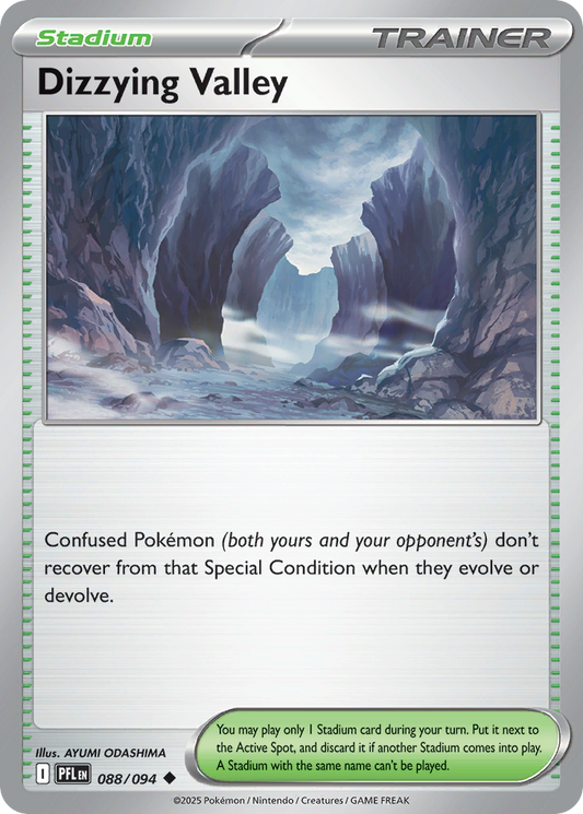 Dizzying Valley - 88/94 - Normal - NM - Uncommon - Phantasmal Flames