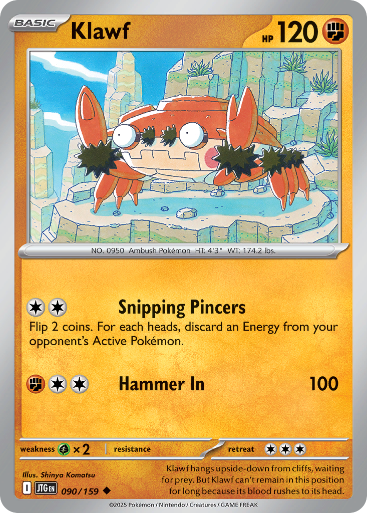 Klawf - 90/159 - Normal - NM - Uncommon - Journey Together