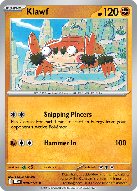 Klawf - 90/159 - Normal - NM - Uncommon - Journey Together