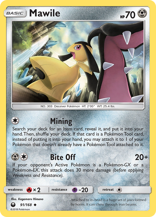 Mawile - 91/168 - Normal - NM - Uncommon - Celestial Storm