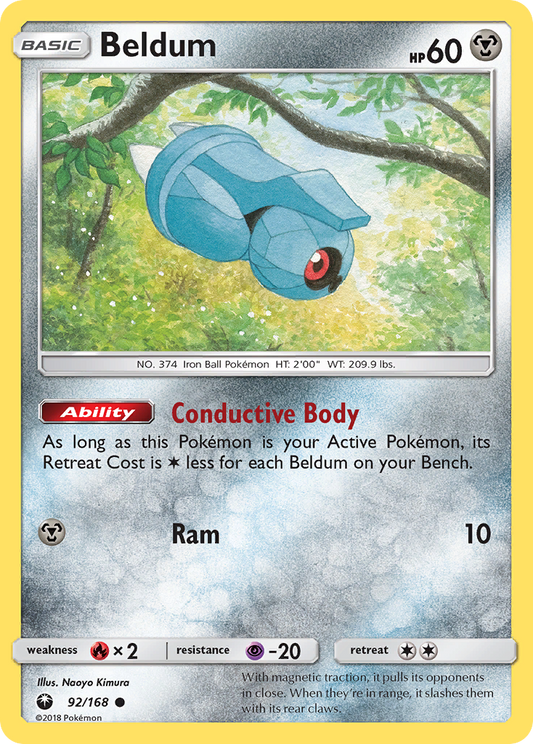 Beldum - 92/168 - Normal - NM - Common - Celestial Storm