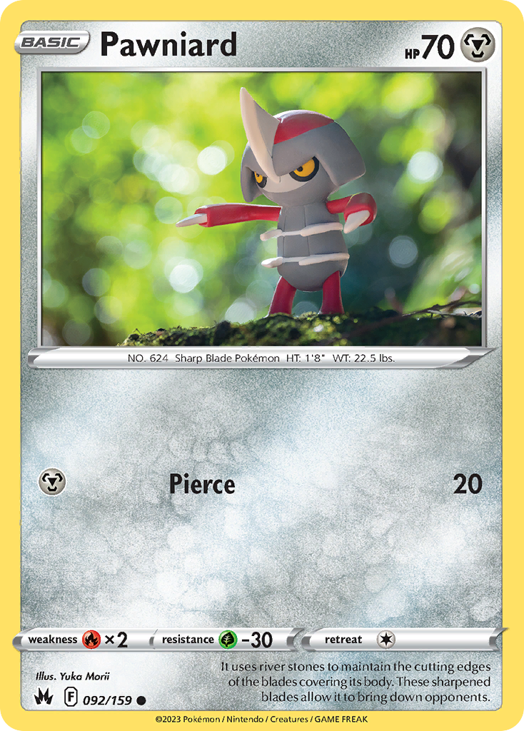 Pawniard - 92/159 - Normal - NM - Common - Crown Zenith