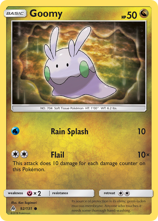 Goomy - 92/131 - Normal - NM - Common - Forbidden Light