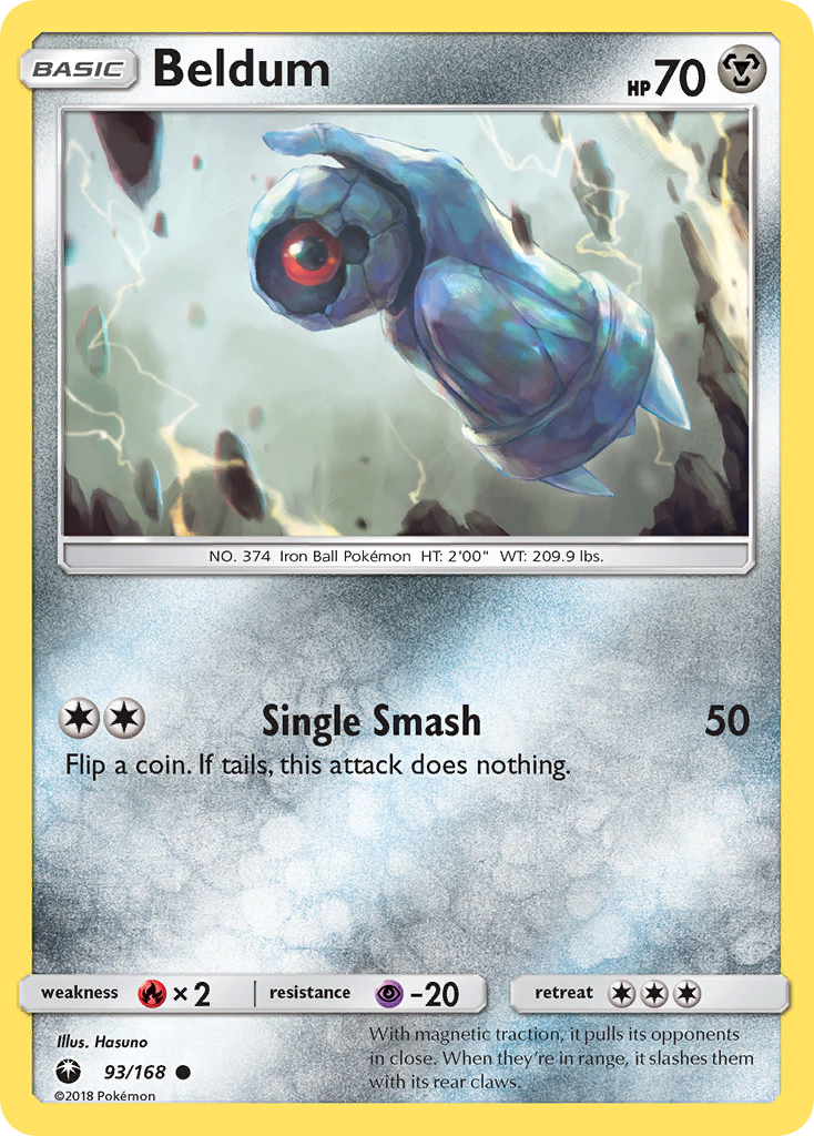 Beldum - 93/168 - Normal - NM - Common - Celestial Storm