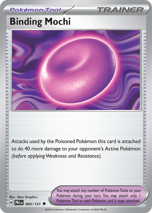 Binding Mochi - 95/131 - Normal - NM - Uncommon - Prismatic Evolutions