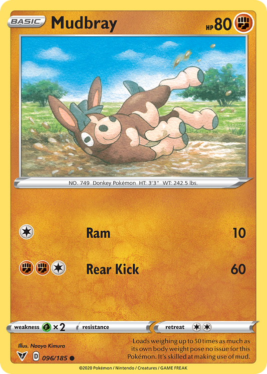 Mudbray - 96/185 - Normal - NM - Common - Vivid Voltage