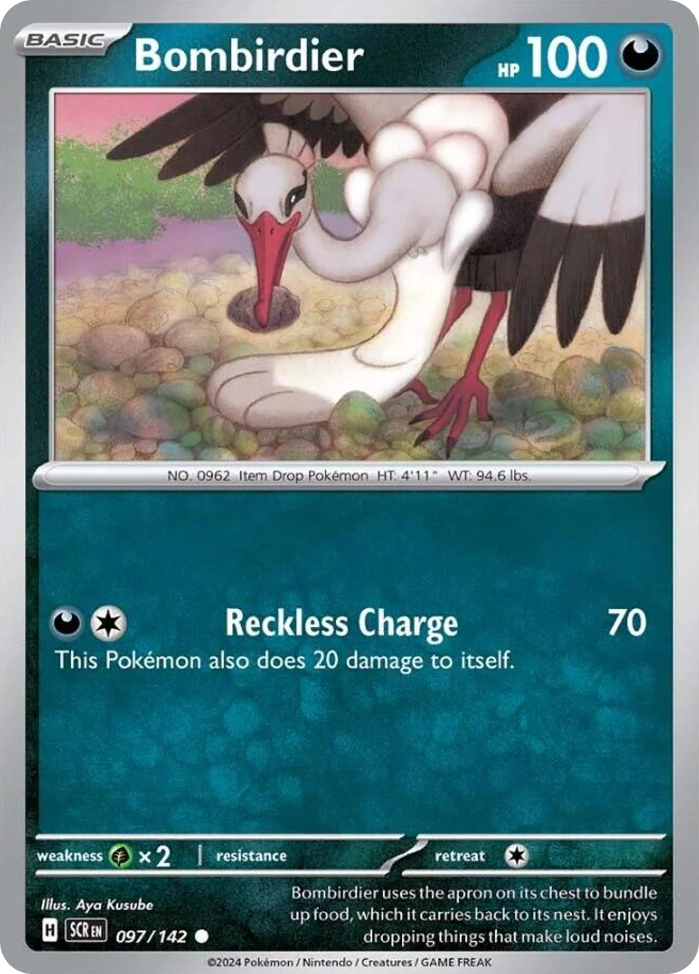 Bombirdier - 97/142 - Reverse Holofoil - NM - Common - Stellar Crown