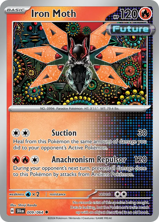 Iron Moth - 9/64 - Normal - NM - Uncommon - Shrouded Fable
