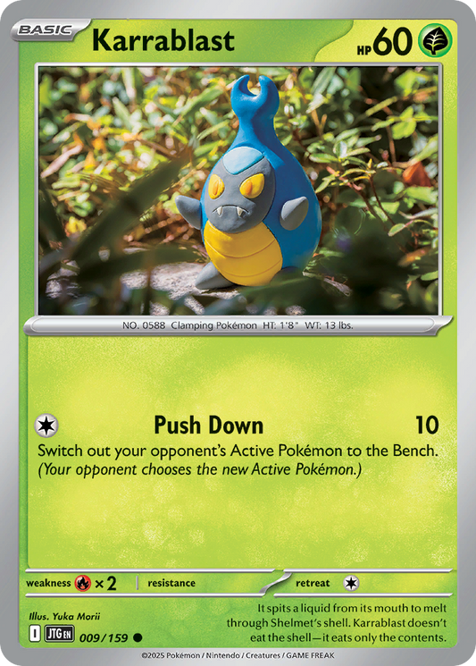 Karrablast - 9/159 - Normal - NM - Common - Journey Together