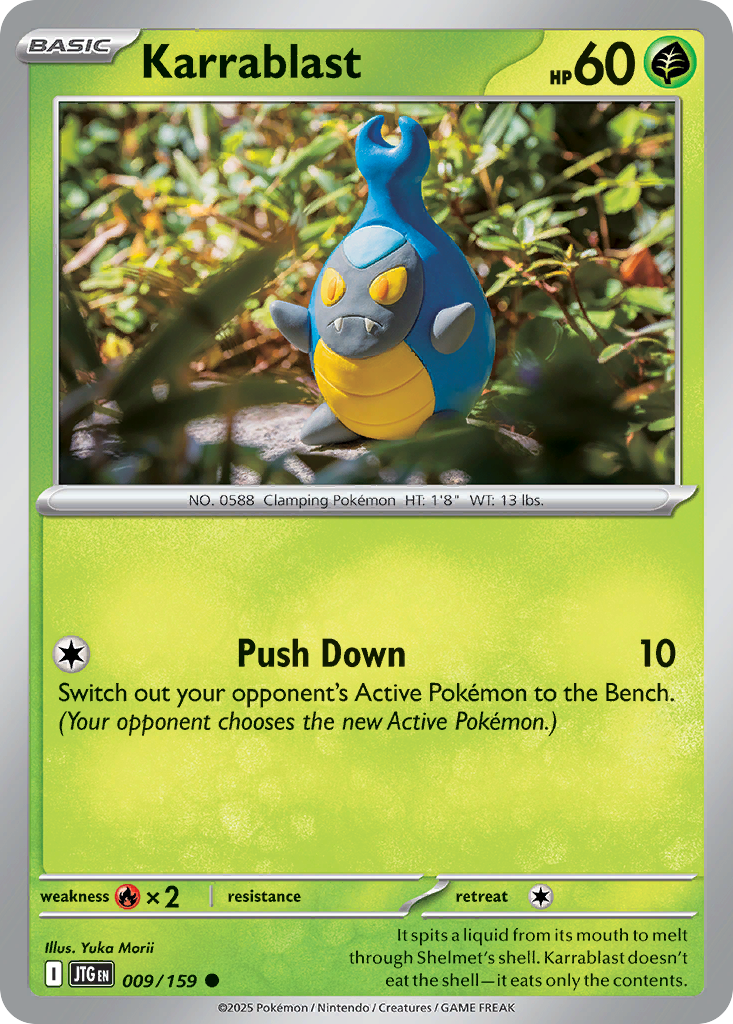Karrablast - 9/159 - Reverse Holofoil - NM - Common - Journey Together