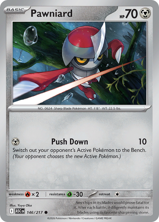Pawniard - 146/217 - Normal - NM - Common - Ascended Heroes