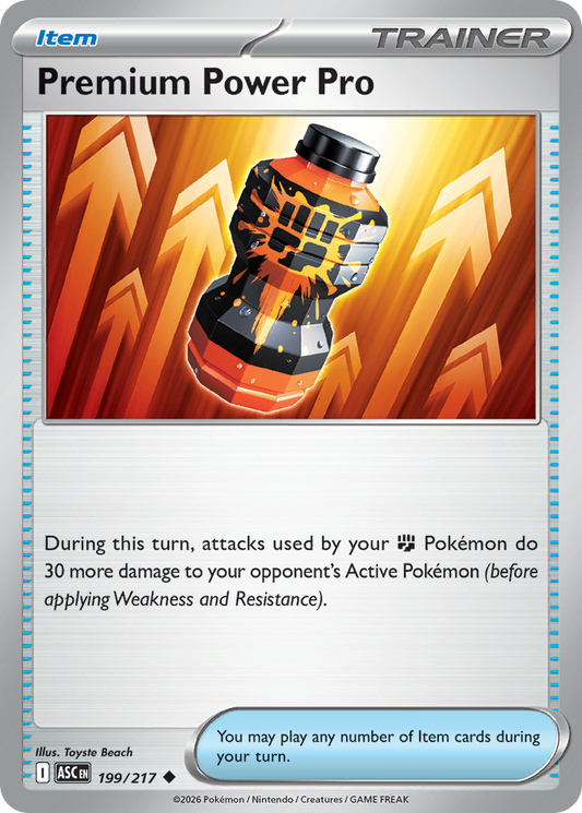 Premium Power Pro - 199/217 - Normal - NM - Uncommon - Ascended Heroes